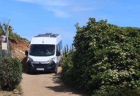 Laghetto di Terra Nera. Příjezdová cesta